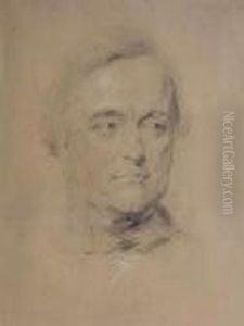 Portrait Of A Gentleman by George Richmond