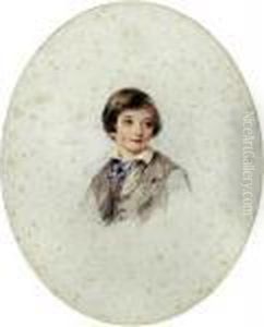 Portrait Of Mrs Ward With Her Youngest Daughter Portrait Of Mrs Ward With Her Youngest Daughter
