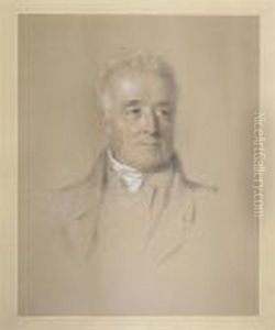 Portraits Of A Lady And Gentleman by George Richmond