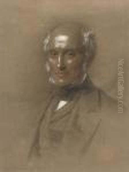 Portrait Of Henry Dawson Dawson-greene, Bust-length, In Formaldress - view 1