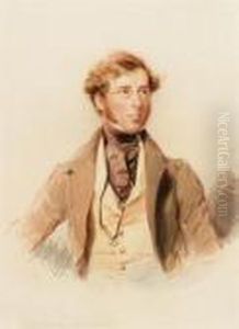 Portrait Of A Young Man by George Richmond