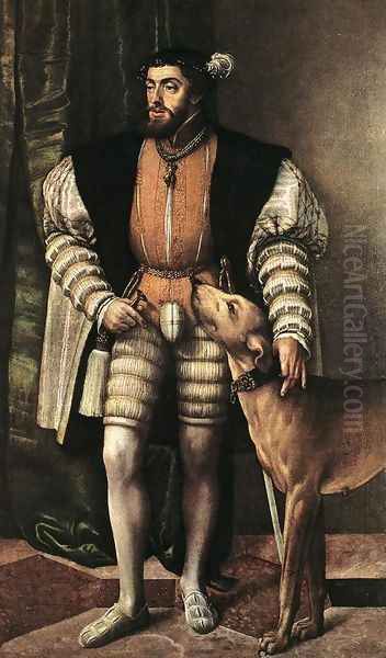 Portrait of Emperor Charles V 1532 - view 1