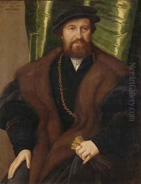 Portrait of a Gentleman Christoph Pissinger, 1540 - view 1