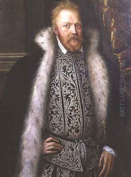 Portrait of Vratislav Pernstein 1530-82, 1558 - view 1