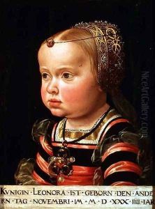 Archduchess Eleanor of Mantua 1534-94, aged two