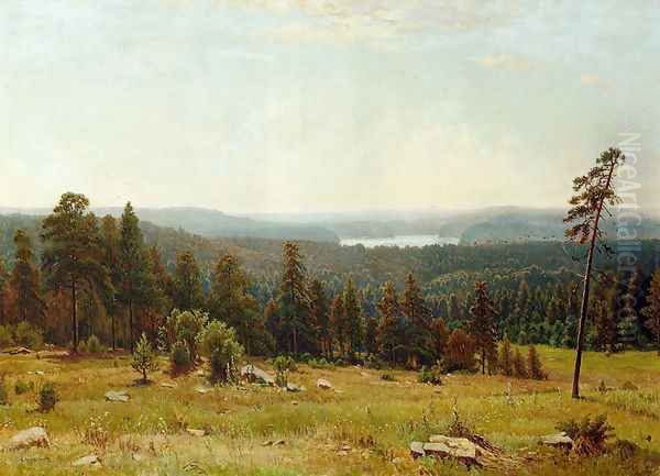 A Lakeside Forest - view 1