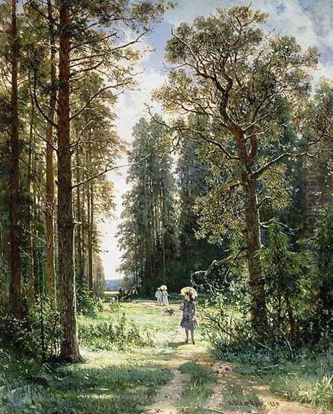 The Path through the Woods, 1880 - view 1