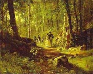 A Walk In The Forest 1869