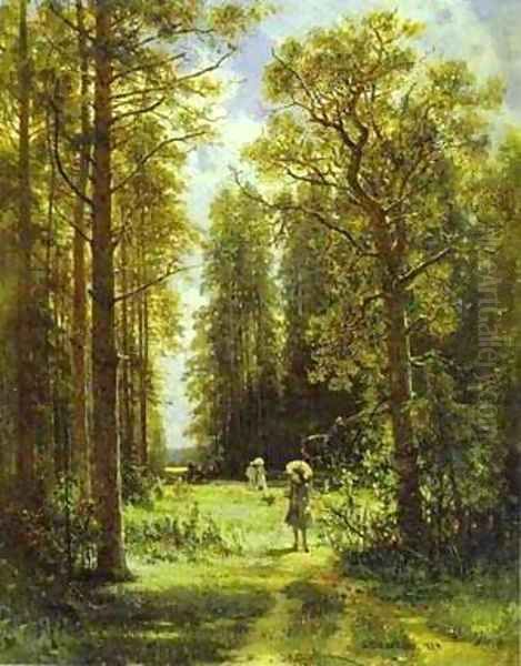 Path In A Forest 1880 - view 1
