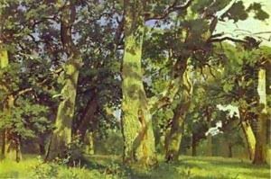 Oaks Evening Study 1887