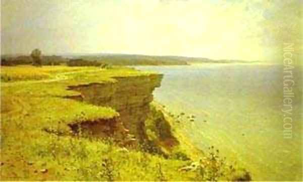 On The Shore Of The Gulf Of Finland Udrias Near Narva 1889 - view 1
