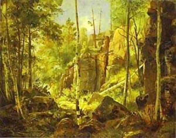 View Of Valaam Island Kukko 1859 - view 1