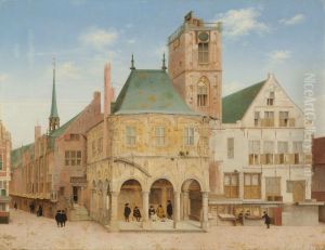 The Old Town Hall In Amsterdam 1657