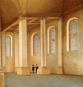 Haarlem, The Interior Of The Nieuwe Kerk, Seen From The South West