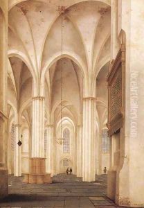 The Buurkerk at Utrecht 1654