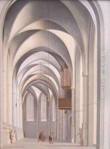 View of the Choir Entrance in St Bavo Haarlem