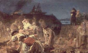 Siege at Drogheda, 1641, during the Irish Civil Wars