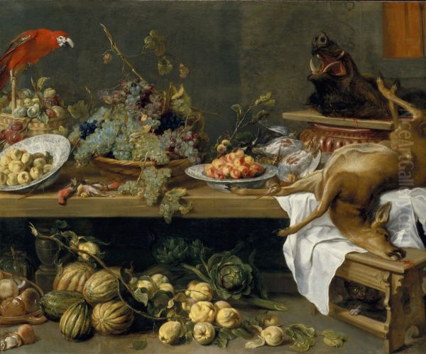 Still Life with Fruit, Vegetables and Dead Game - view 1
