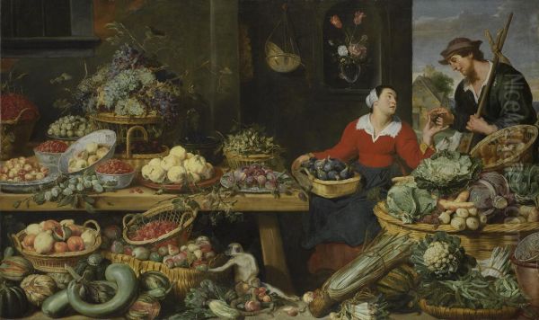 Fruit and Vegetable Stall - view 1