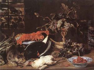 Still-life with Crab and Fruit by Frans Snyders