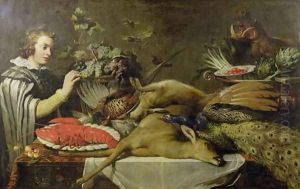 Pantry Scene with a Page, c.1615-20 by Frans Snyders