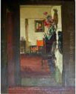 A Glimpse Into The Morning Room by David the Elder Richter