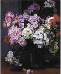 Still Life Of Geraniums