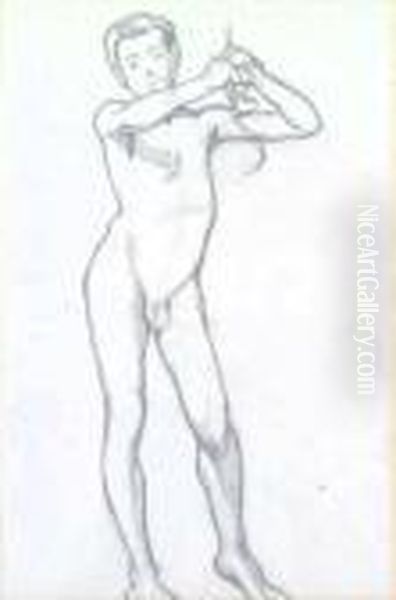 Standing Youth - view 1