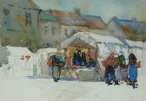 Market Scene by David the Elder Richter
