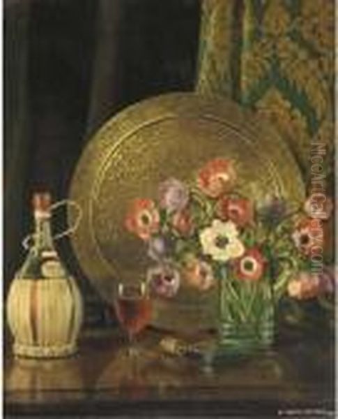 Still Life With Poppies And Wine - view 1