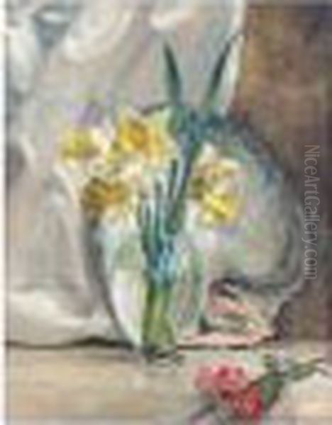Still Life Of Daffodils - view 1