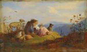 Auf Bergeshohe by Adrian Ludwig Richter