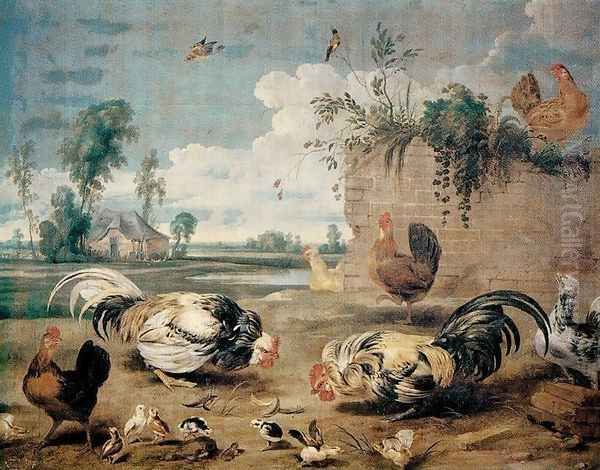 Struggle roosters - view 1