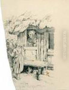 11 Bll.: Bleistiftzeichnungen. by Adrian Ludwig Richter