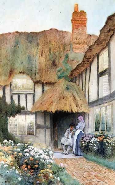 By the Cottage Door - view 1