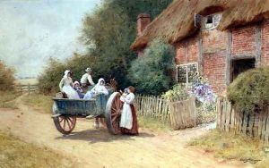 Farewell by Arthur Claude Strachan