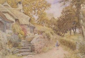 Grannys for Tea by Arthur Claude Strachan