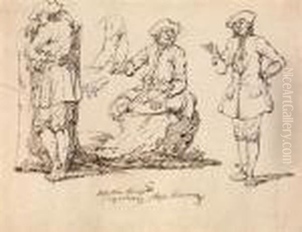 D'etudes De Personnages - view 1