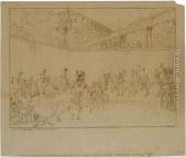 A Riding School - view 1