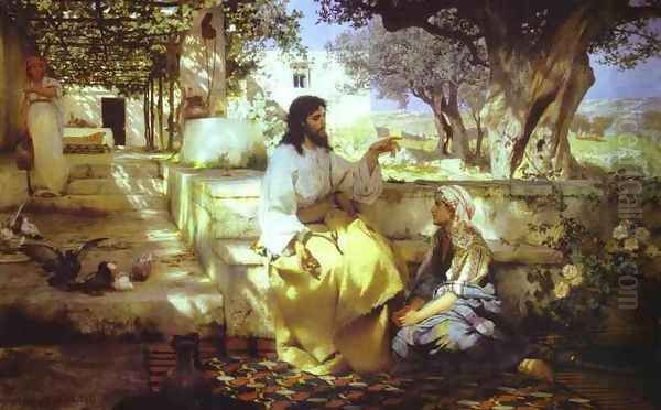 Christ in the House of Martha and Mary - view 1