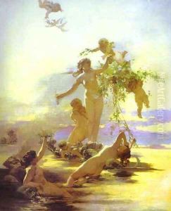 Naiads by Henryk Hector Siemiradzki