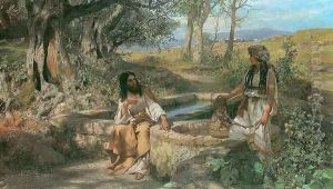 Christ and the Samaritan Woman by Henryk Hector Siemiradzki