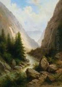 "sceneof The Hartelsgraben In The Gesause"