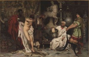 Girl or the Vase? by Henryk Hector Siemiradzki