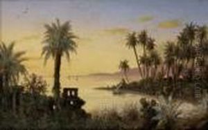 Abendstimmung Am Nildelta, Agypte