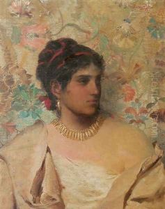 Gypsy Woman by Henryk Hector Siemiradzki