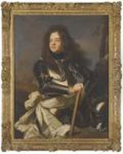 Portrait Of Henri-louis De La Tour D'auvergne by Hyacinthe Rigaud