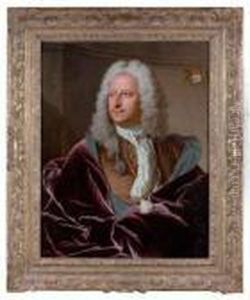 Portrait D'abraham Van Hoey (1684-1766) Portrait D'abraham Van Hoey (1684-1766)