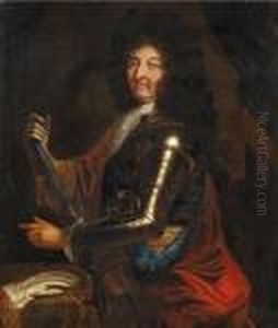 Bildnis Konig Ludwig Xiv.von Frankreich by Hyacinthe Rigaud