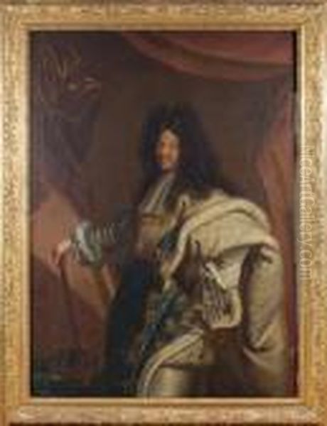 Portrait De Louix Xiv En Costume Du Sacre - view 1